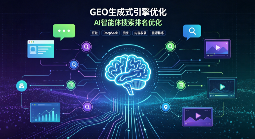 怀化GEO 浪潮来袭：生成式引擎优化崛起，创作者争抢豆包、DeepSeek、元宝智能体流量入口